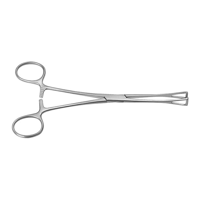 DUVAL Щипці кишкові; прямі; великі; із зубчиками; 23,0см. Tontarra Medizintechnik GmbH.